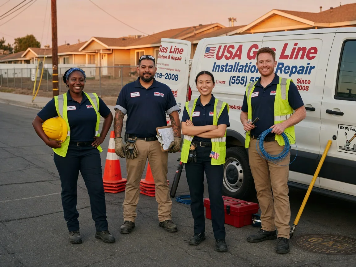 Gas Line Installation company in Otley, IA